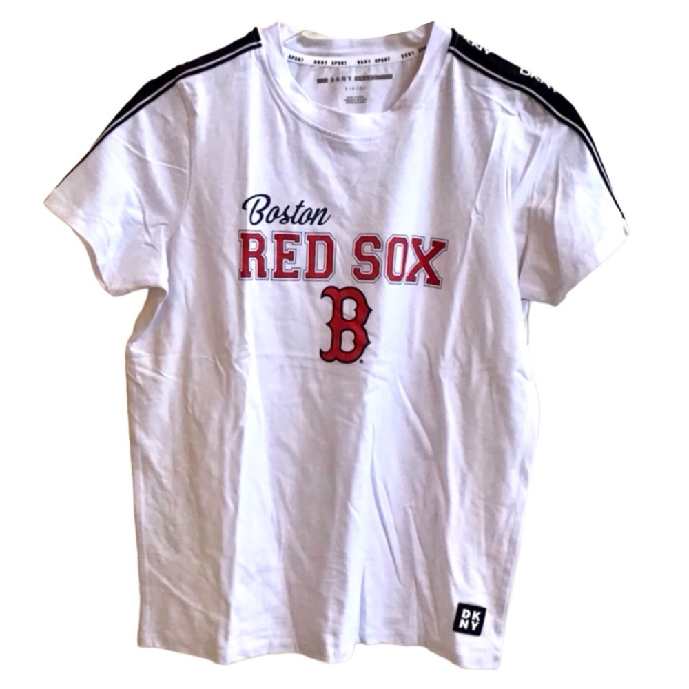 DKNY SPORT MLB “Boston Red Sox” Graphic Tee (NWT) (Size: Small) - Picture 2 of 5